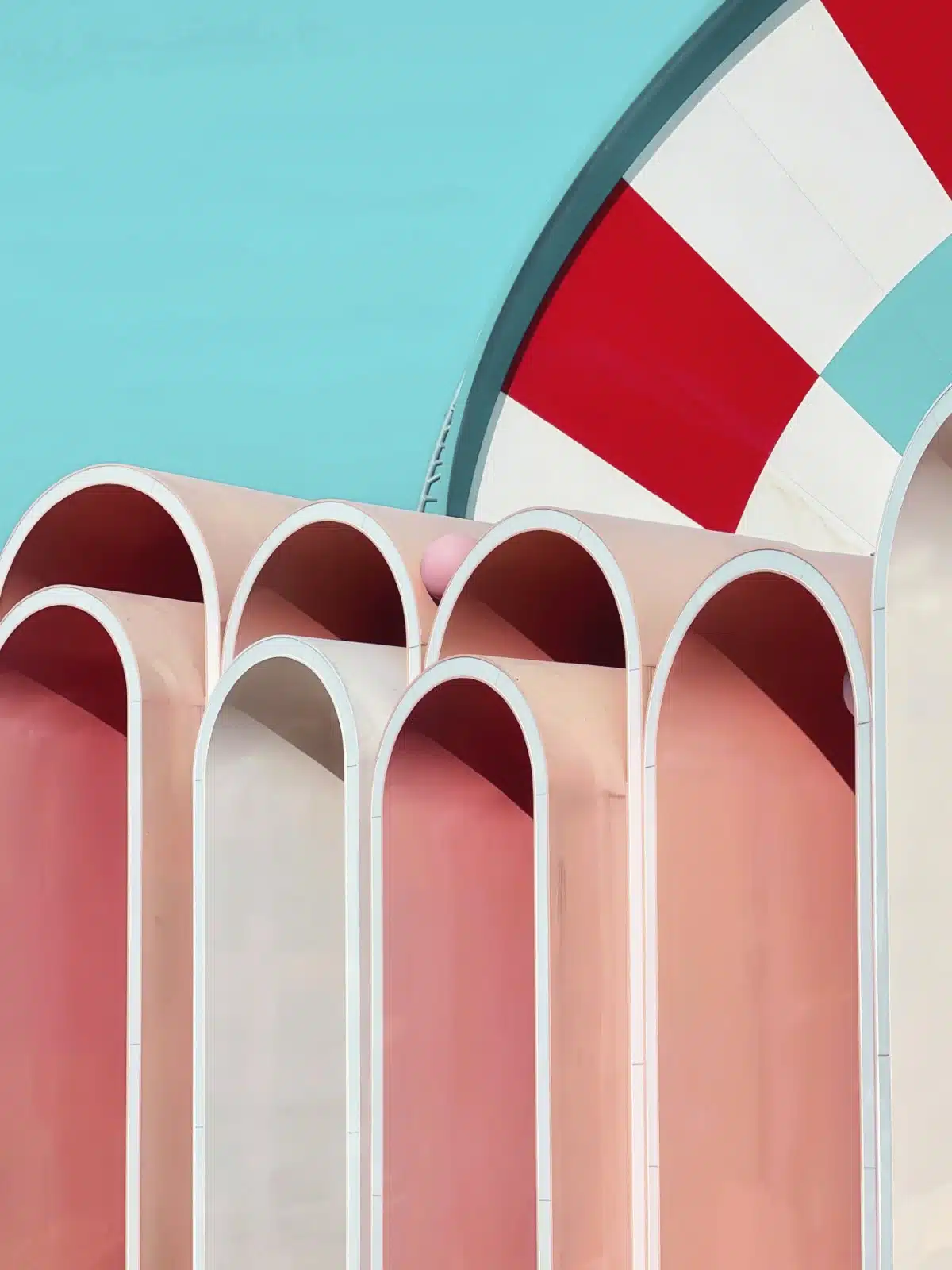 Colorful architecture