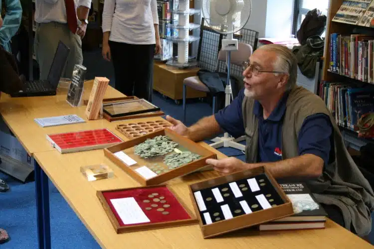 Dave Crips with Frome Hoard 