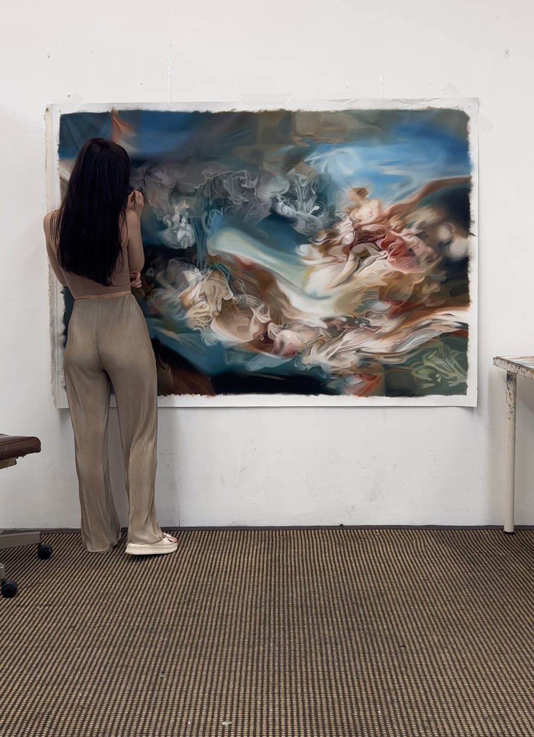 Ella Baudinet Oil Painting