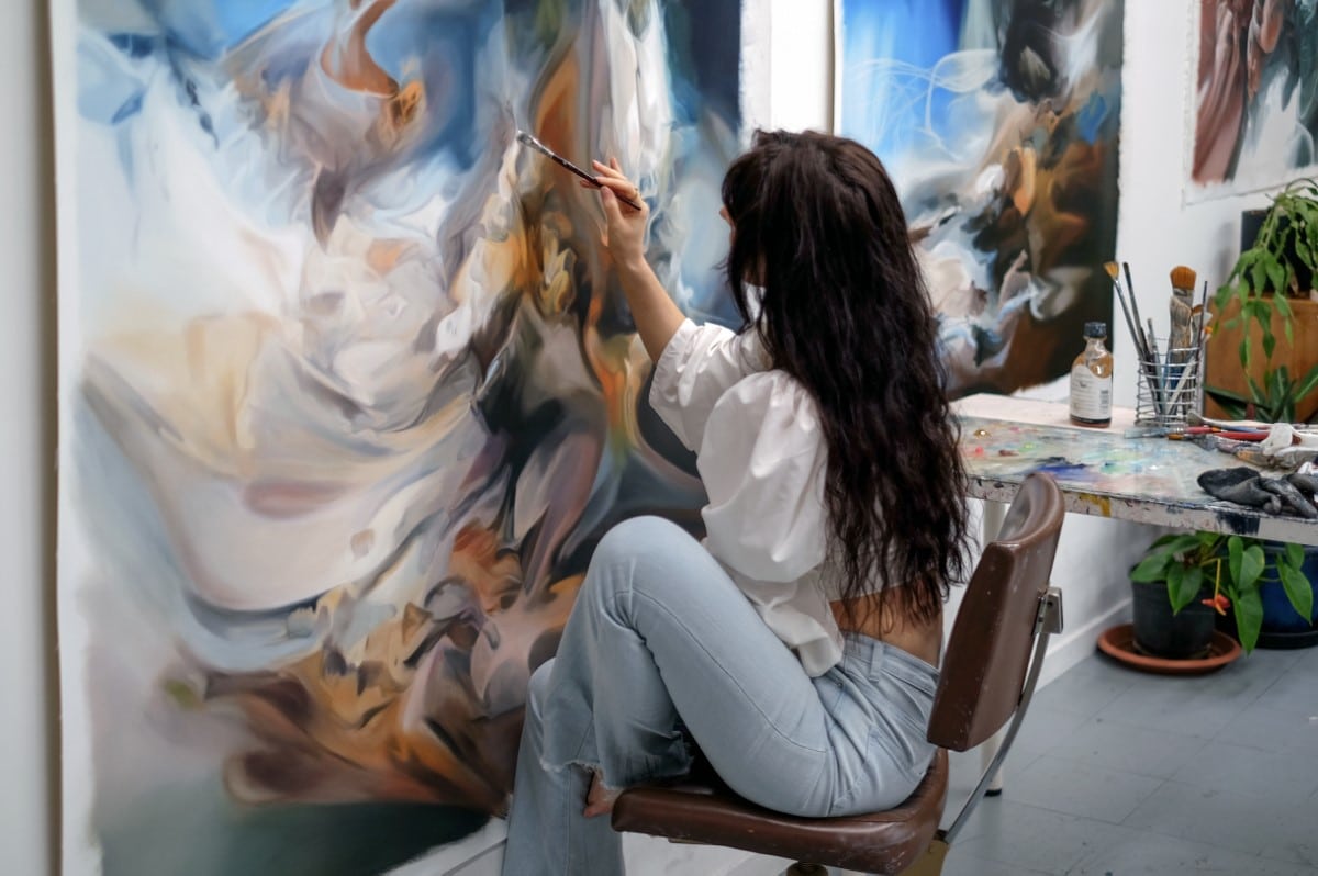 Ella Baudinet Oil Painting