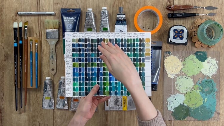 How to Create a Hue Matrix
