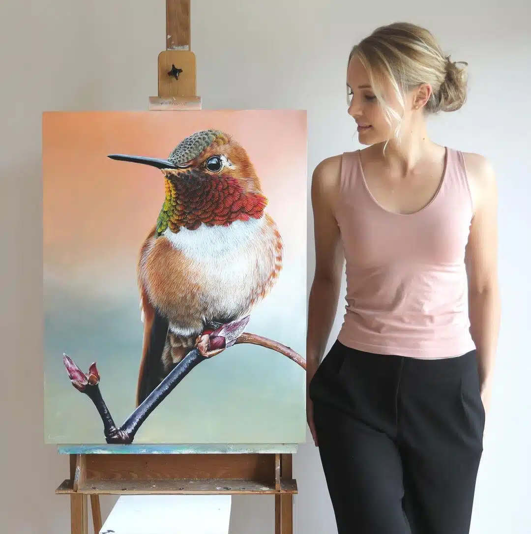 Wildlife Paintings by Carla Grace Ollwitz